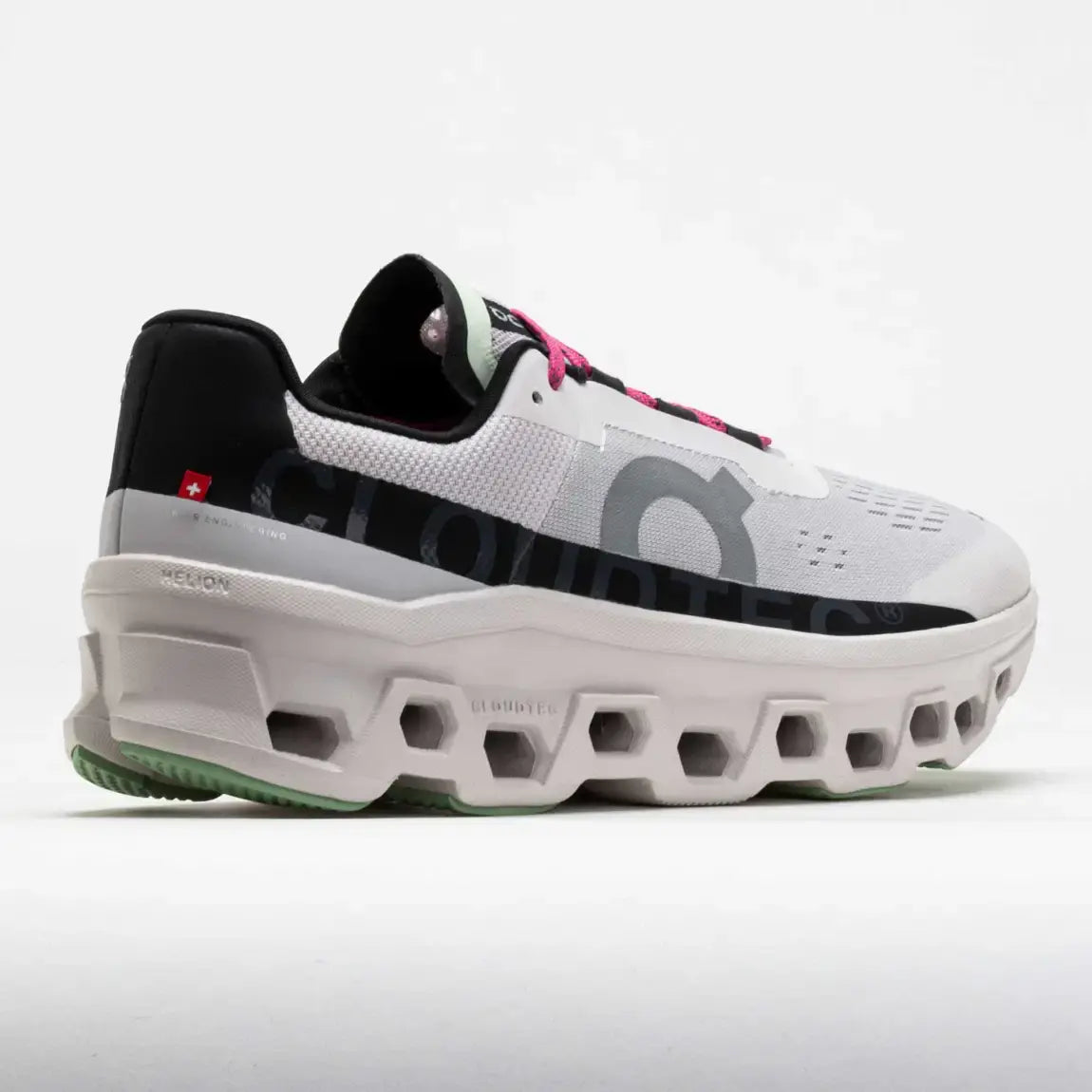On Men's Cloudmonster Frost/Black