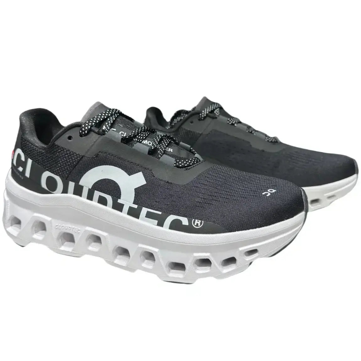 On Women's Cloudmonster Black/White