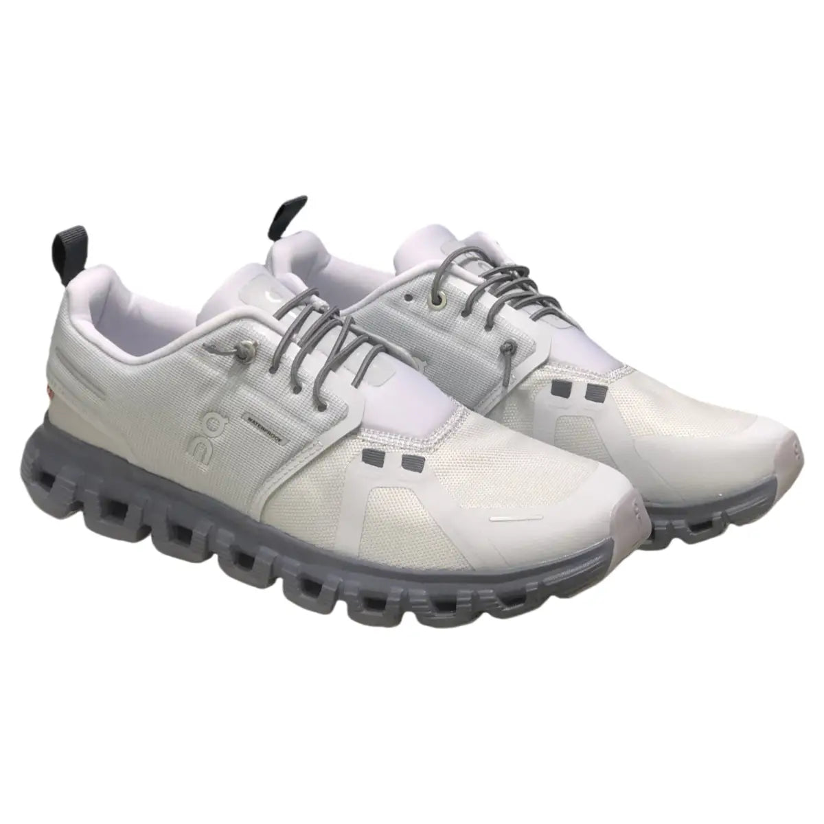 On Men's Cloud 6 Waterproof Glacier/White