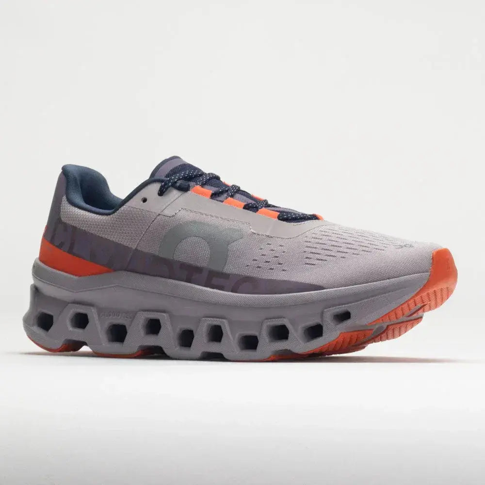On Women's Cloudmonster Pearl/Flame