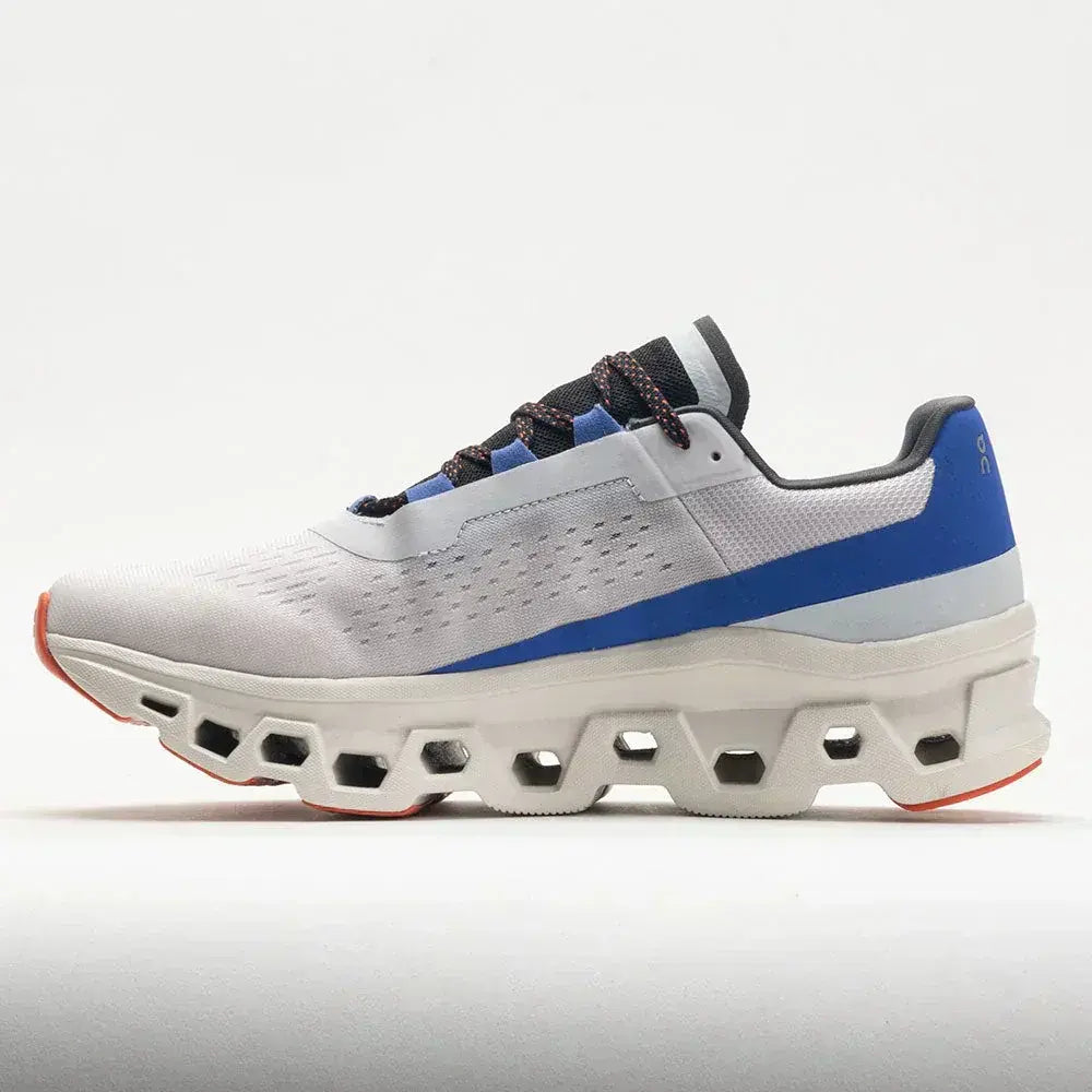 On Men's Cloudmonster Frost/Cobalt