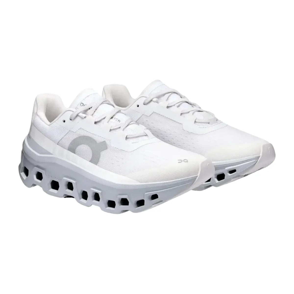 On Women's Cloudmonster White/Glacier