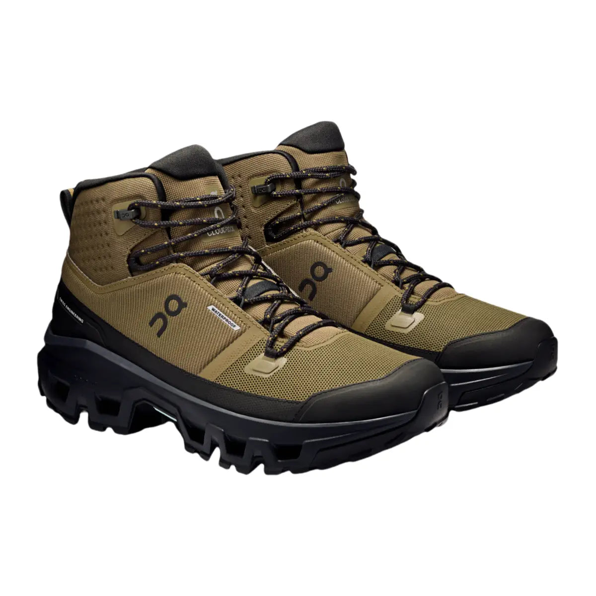On Men's Cloudrock Mid Waterproof Hunter/Black