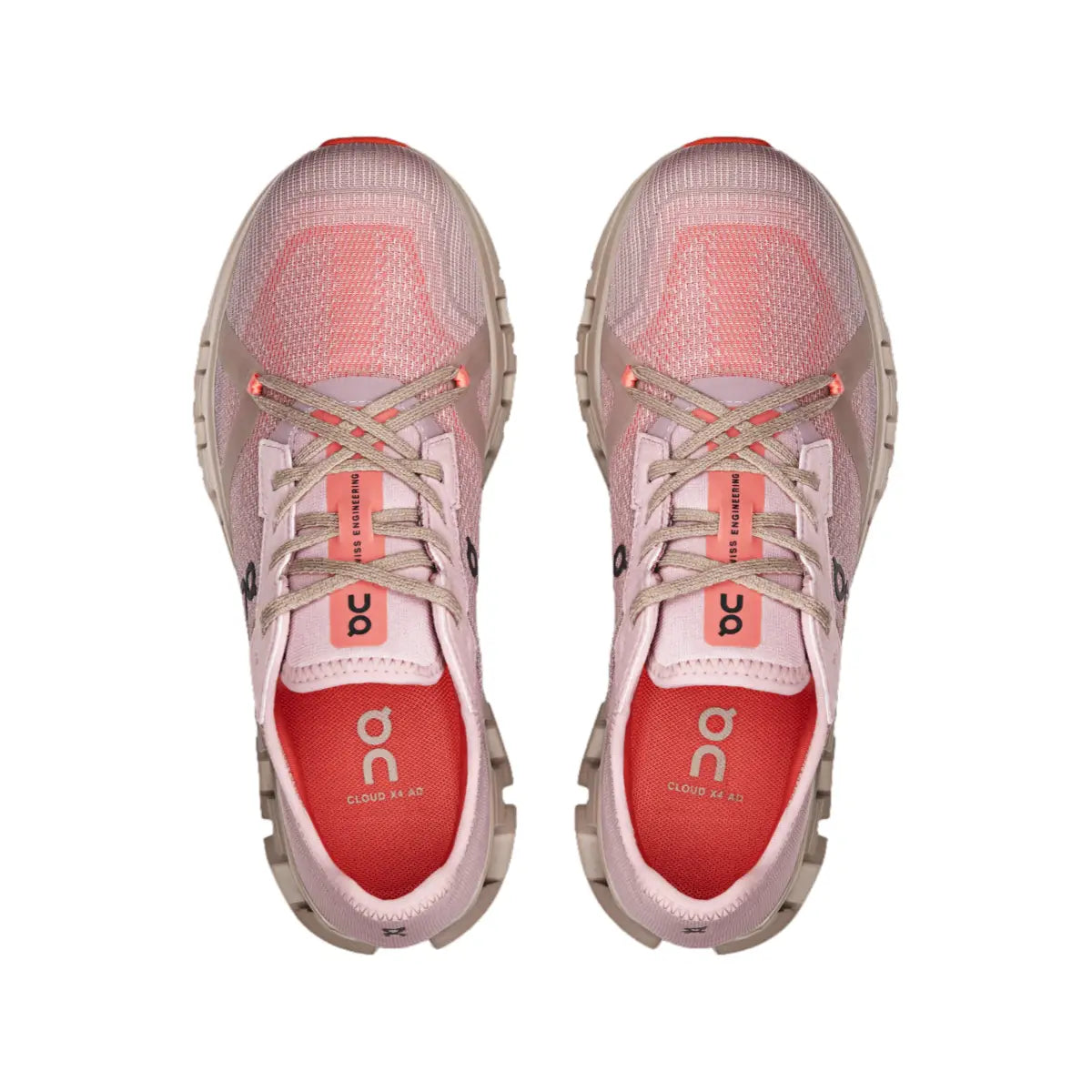 On Men's Cloud X 4 AD Mauve/Salmon