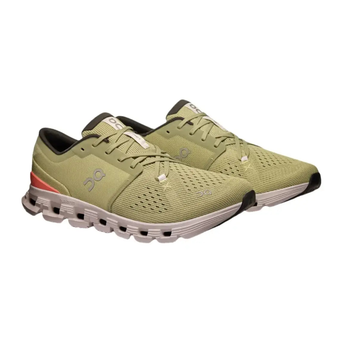 On Men's Cloud X 4 Caper/Salmon