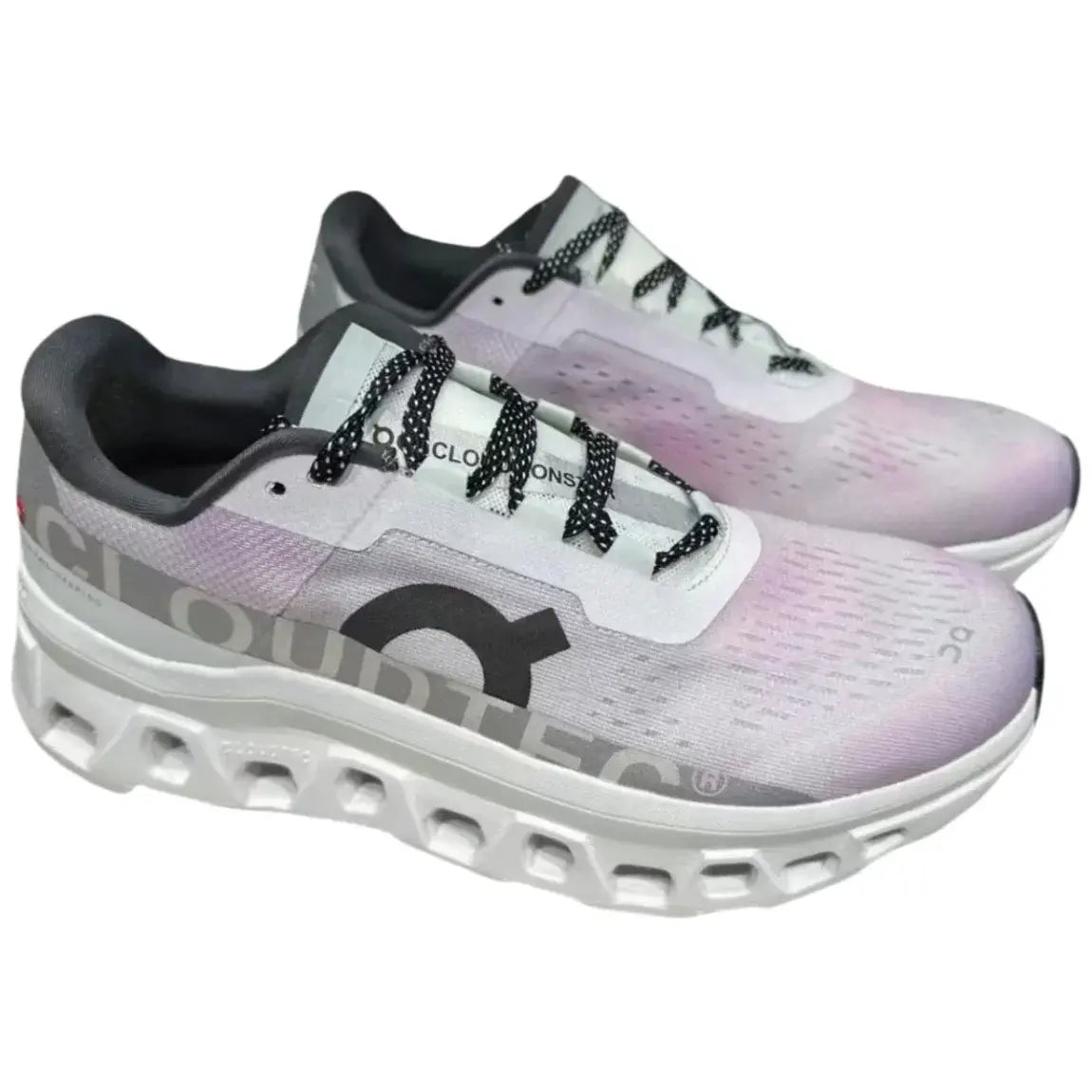On Men's Cloudmonster White/Purple