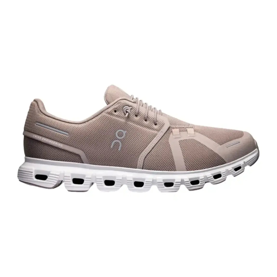 On Men's Cloud 6 Fog/White