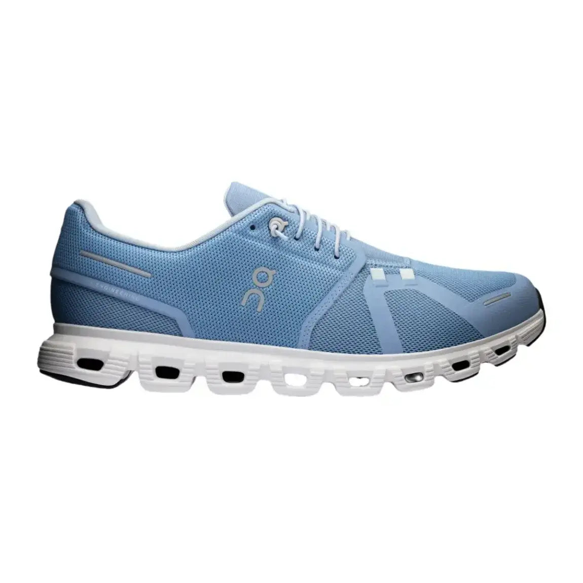 On Men's Cloud 6  Chambray/White