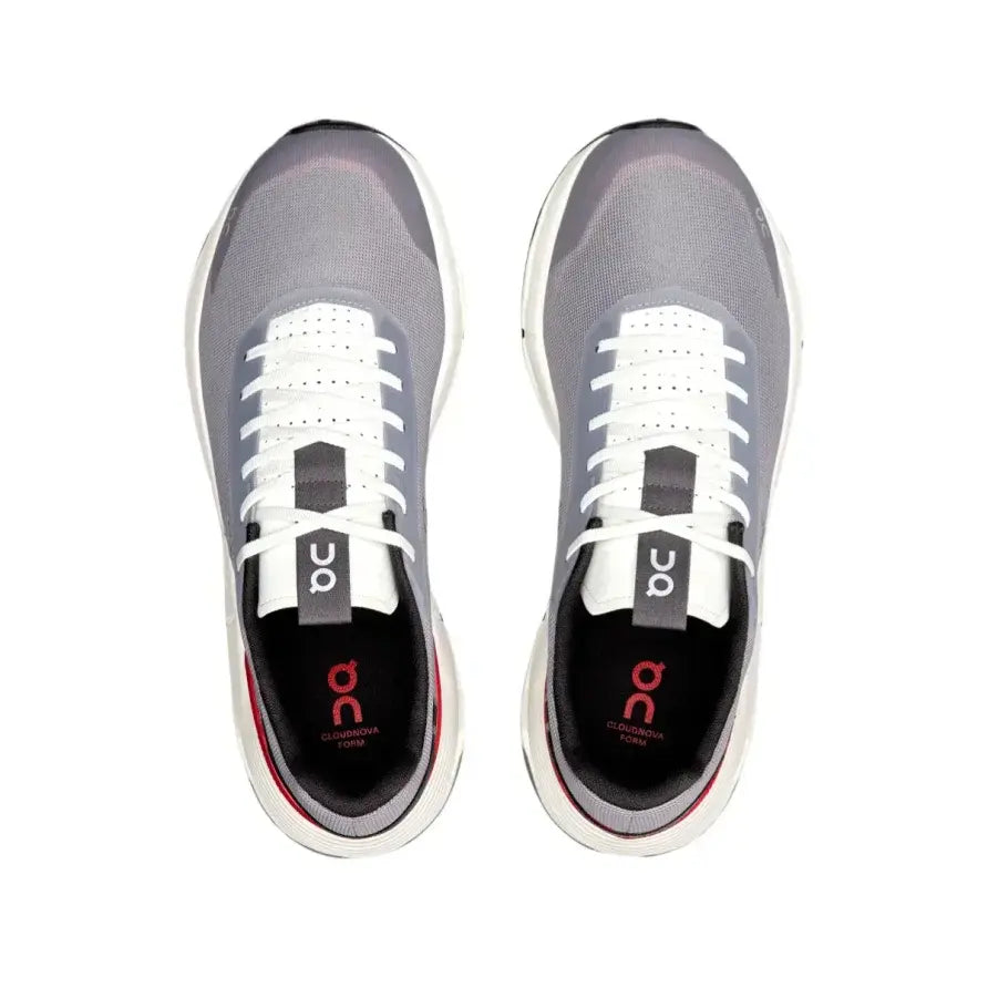 On Women's Cloudnova Form 2  Fog/Red