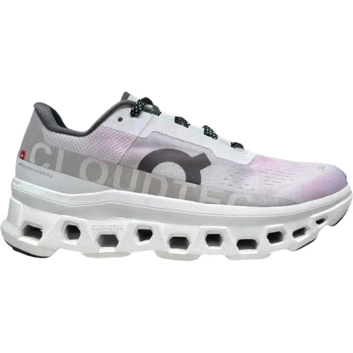 On Men's Cloudmonster  White/Purple