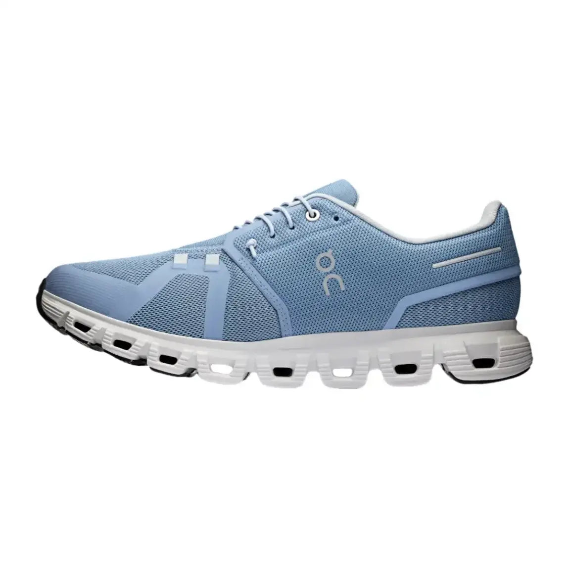 On Men's Cloud 6  Chambray/White