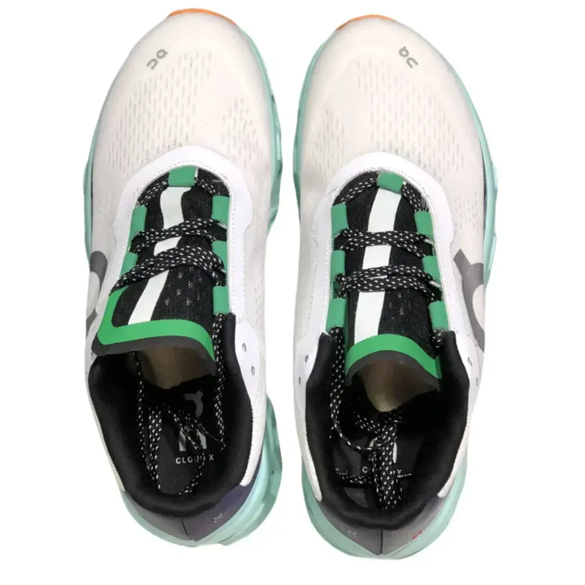 On Men's Cloudmonster  White/Green