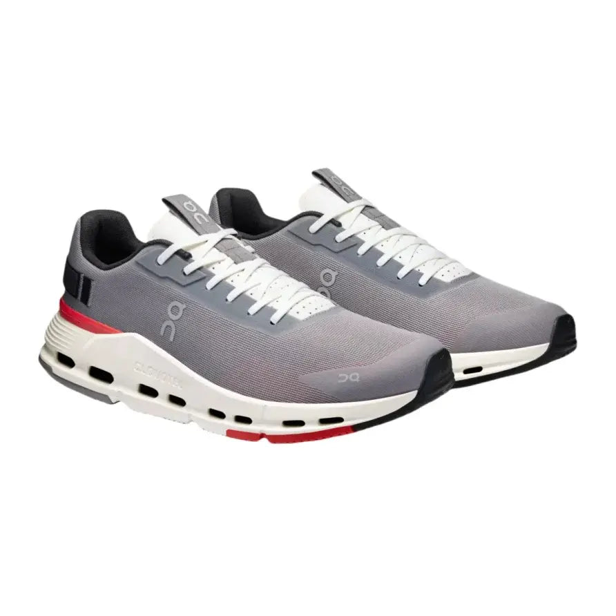 On Women's Cloudnova Form 2  Fog/Red