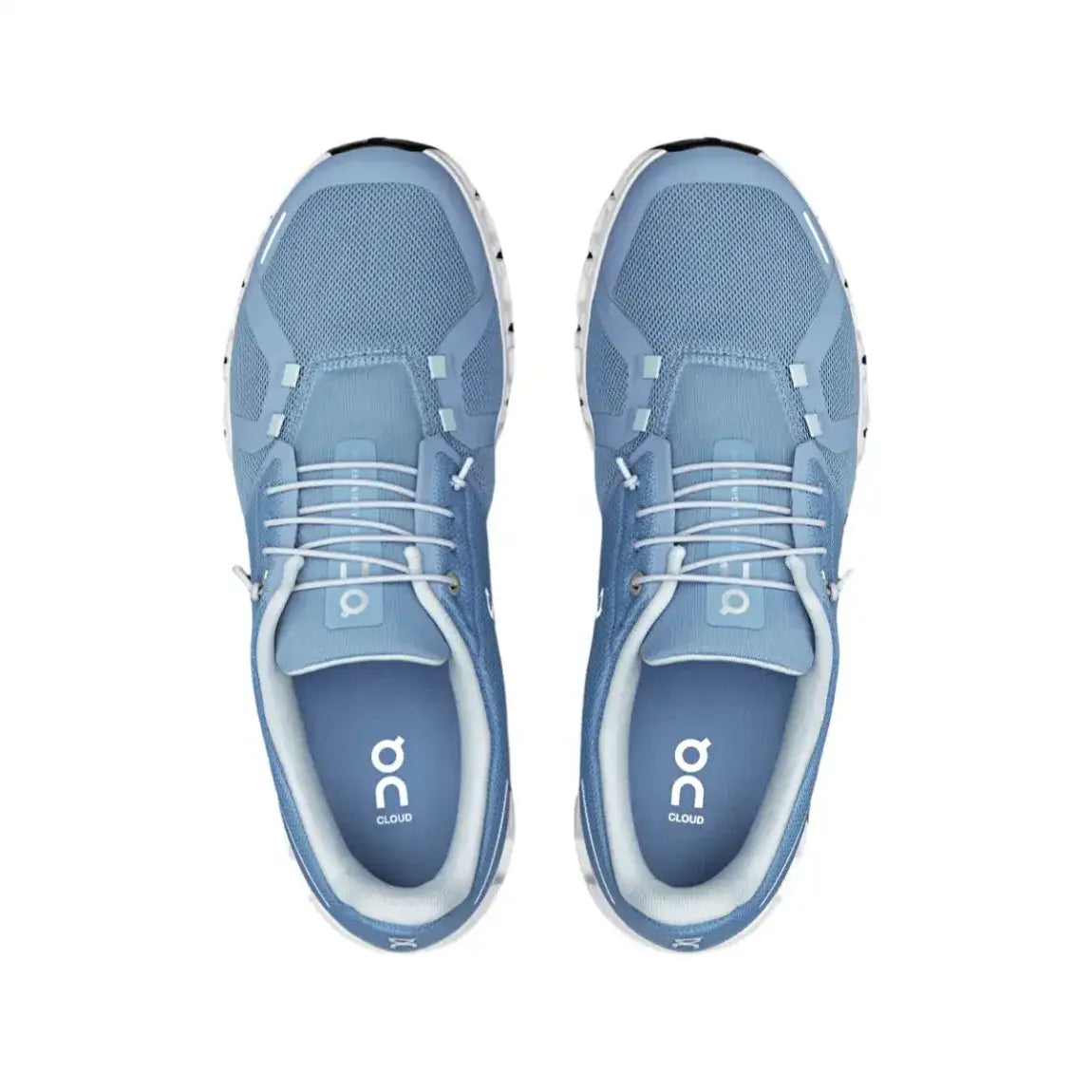 On Women's Cloud 6 Chambray/White