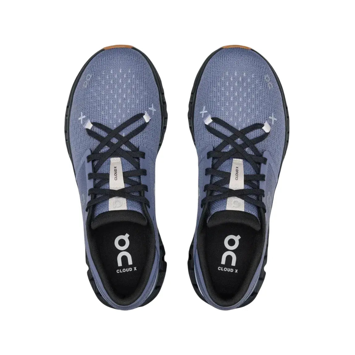 On Women's Cloud X 4 Feather/Black