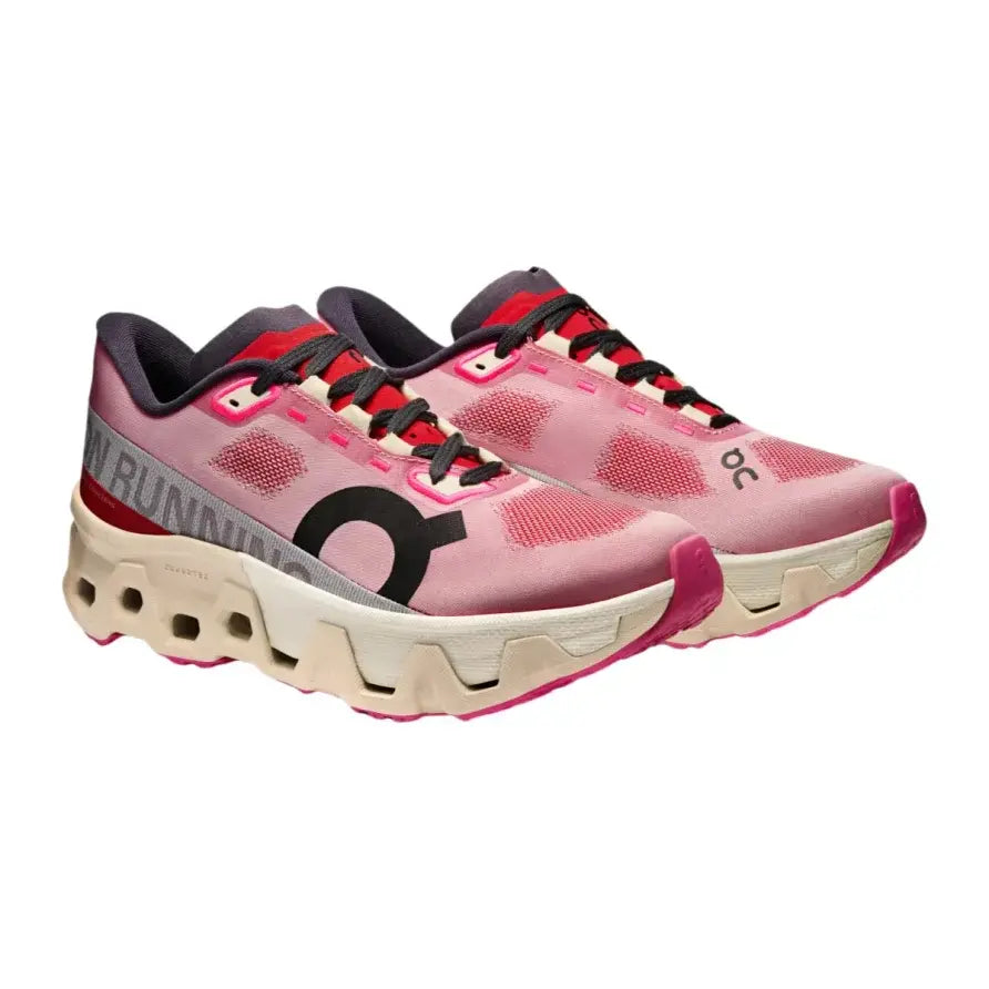 On Women's Cloudmonster Hyper Red/Cream
