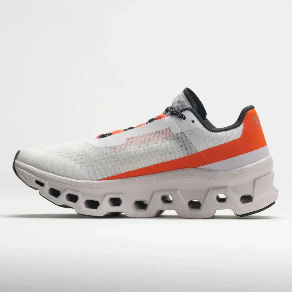On Men's Cloudmonster  Undyed/Flame