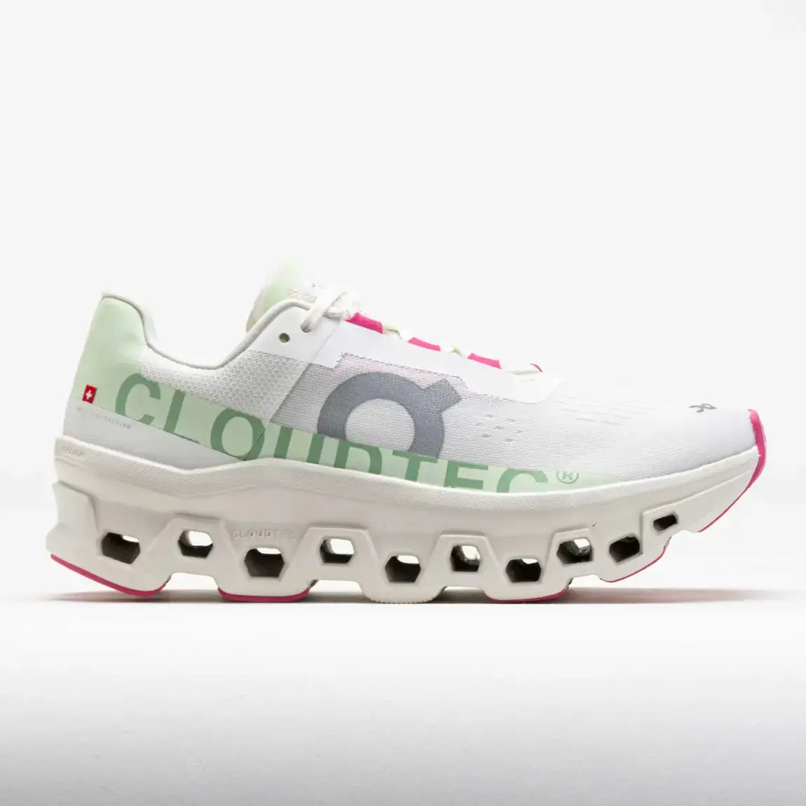 On Men's Cloudmonster  White/Lima