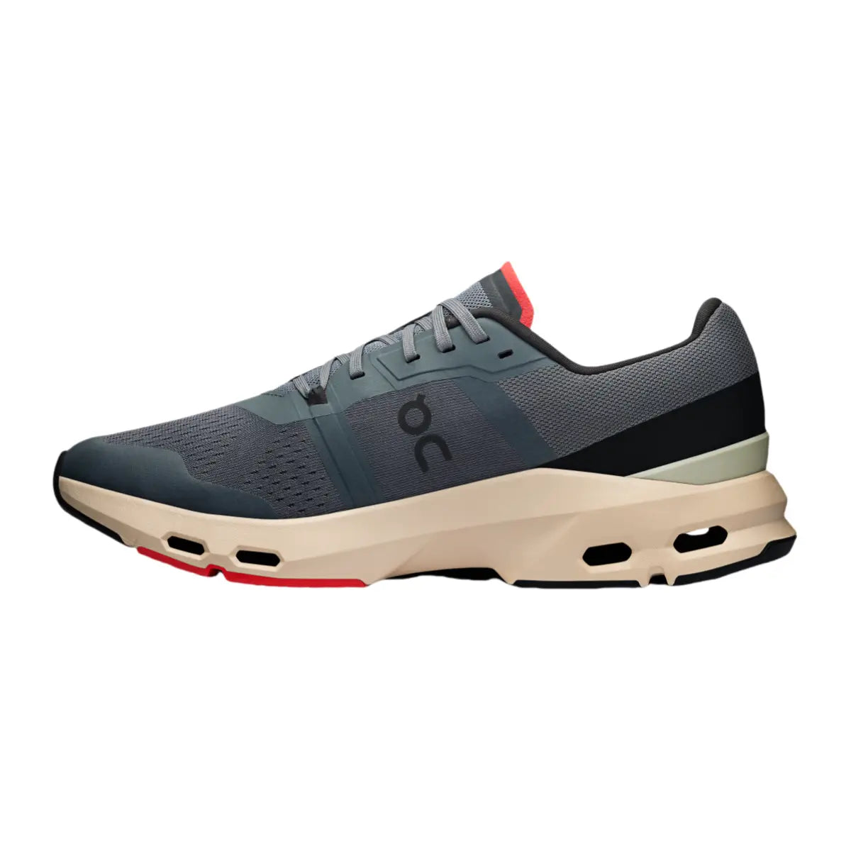 On Men's Cloudpulse Stone/Red