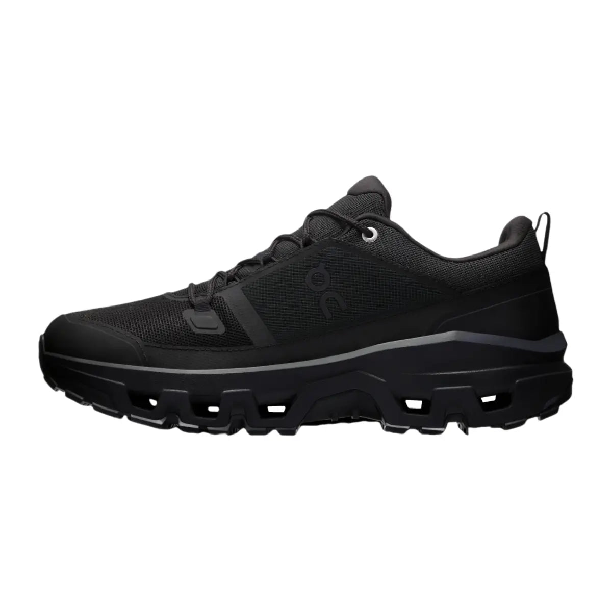 On Men's Cloudrock Low Waterproof   Black/Black