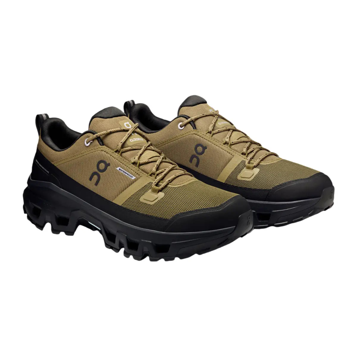 On Men's Cloudrock Low Waterproof  Hunter/Black