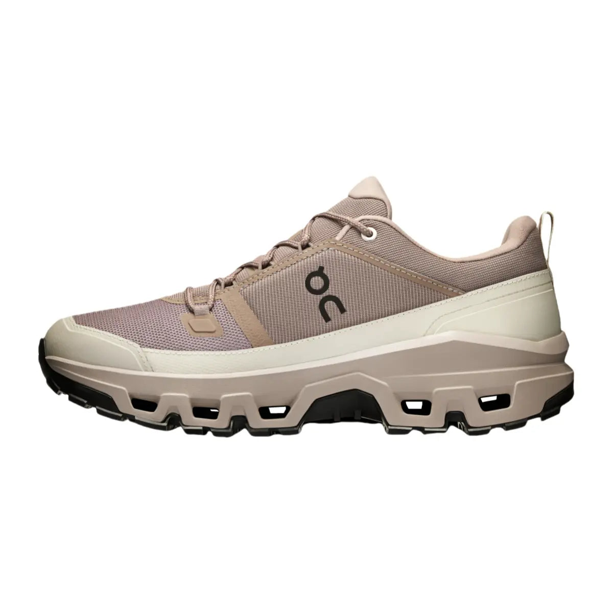 On Women's Cloudrock Low Waterproof  Cinder/Fog