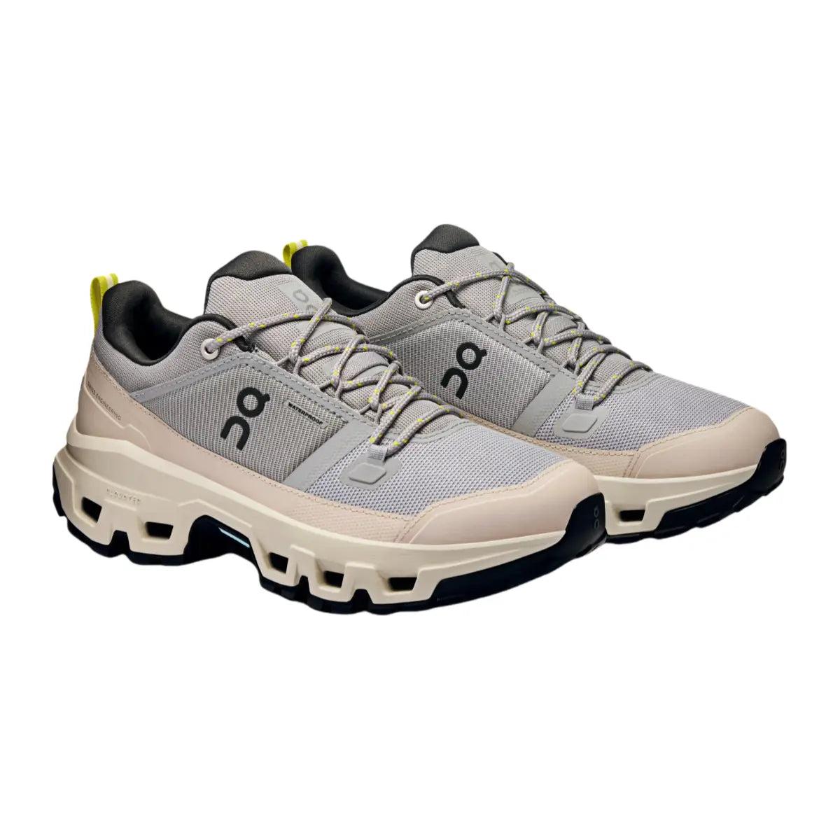 On Men's Cloudrock Low Waterproof  Alloy/lce