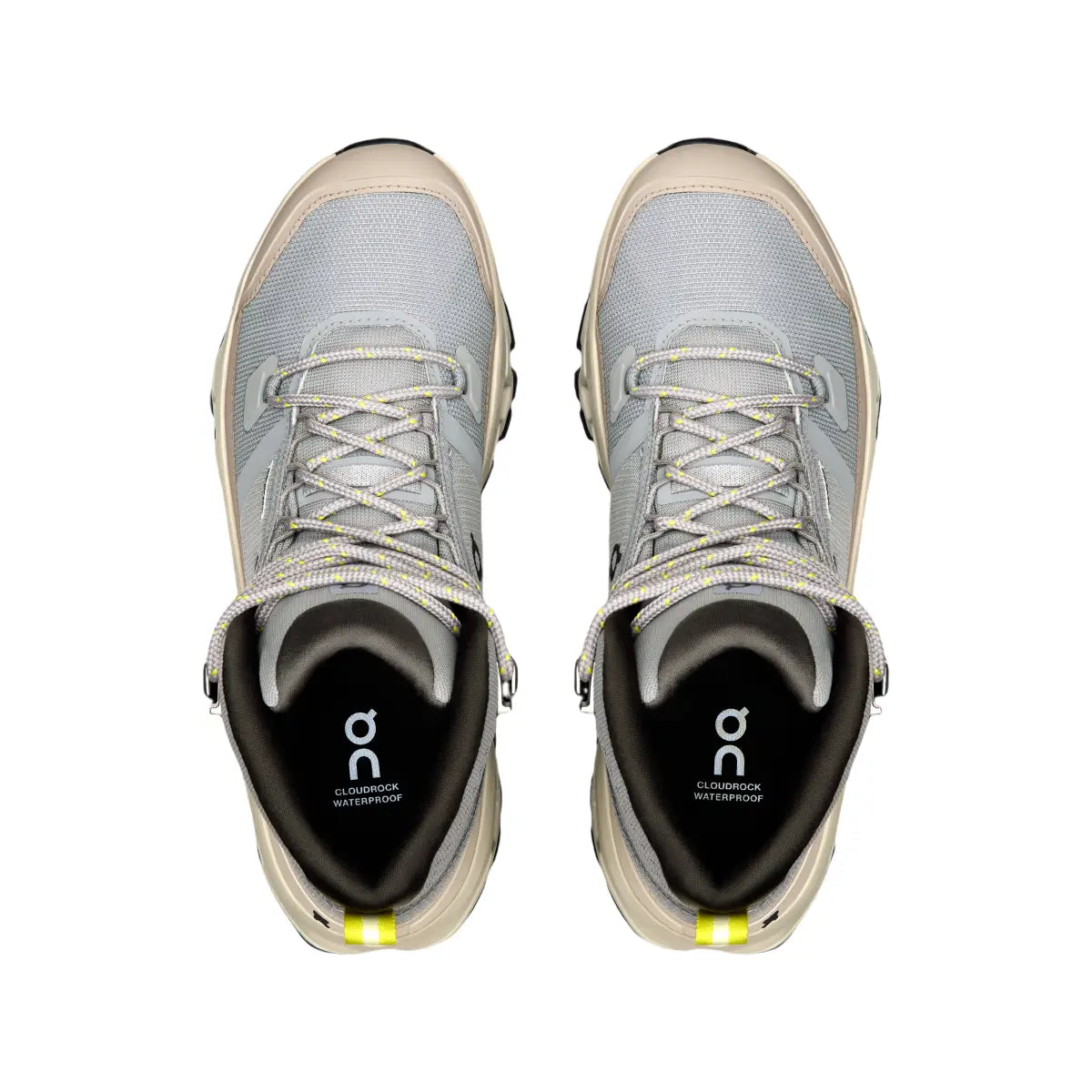 On Women's Cloudrock Mid Waterproof  Alloy/lce