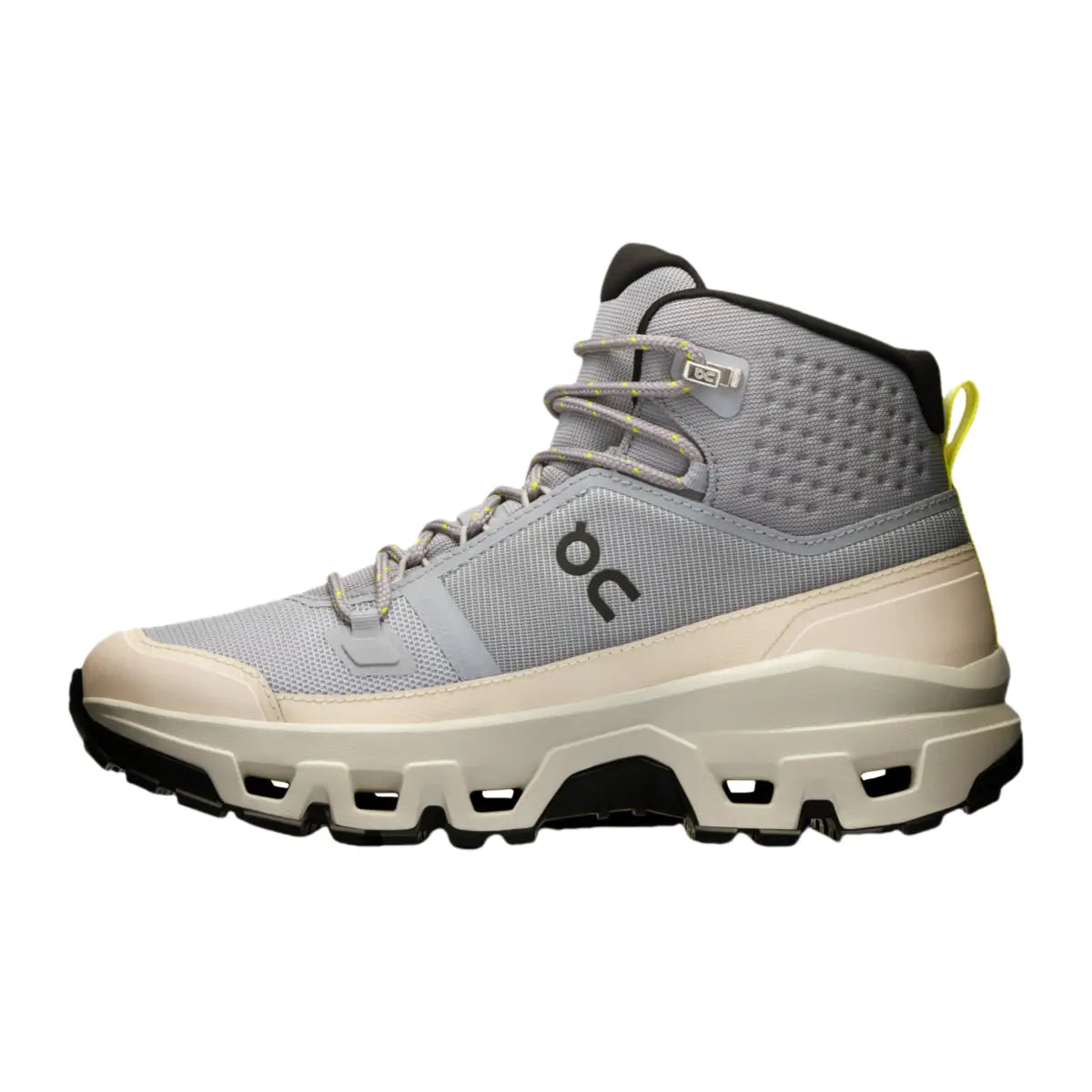 On Women's Cloudrock Mid Waterproof  Alloy/lce