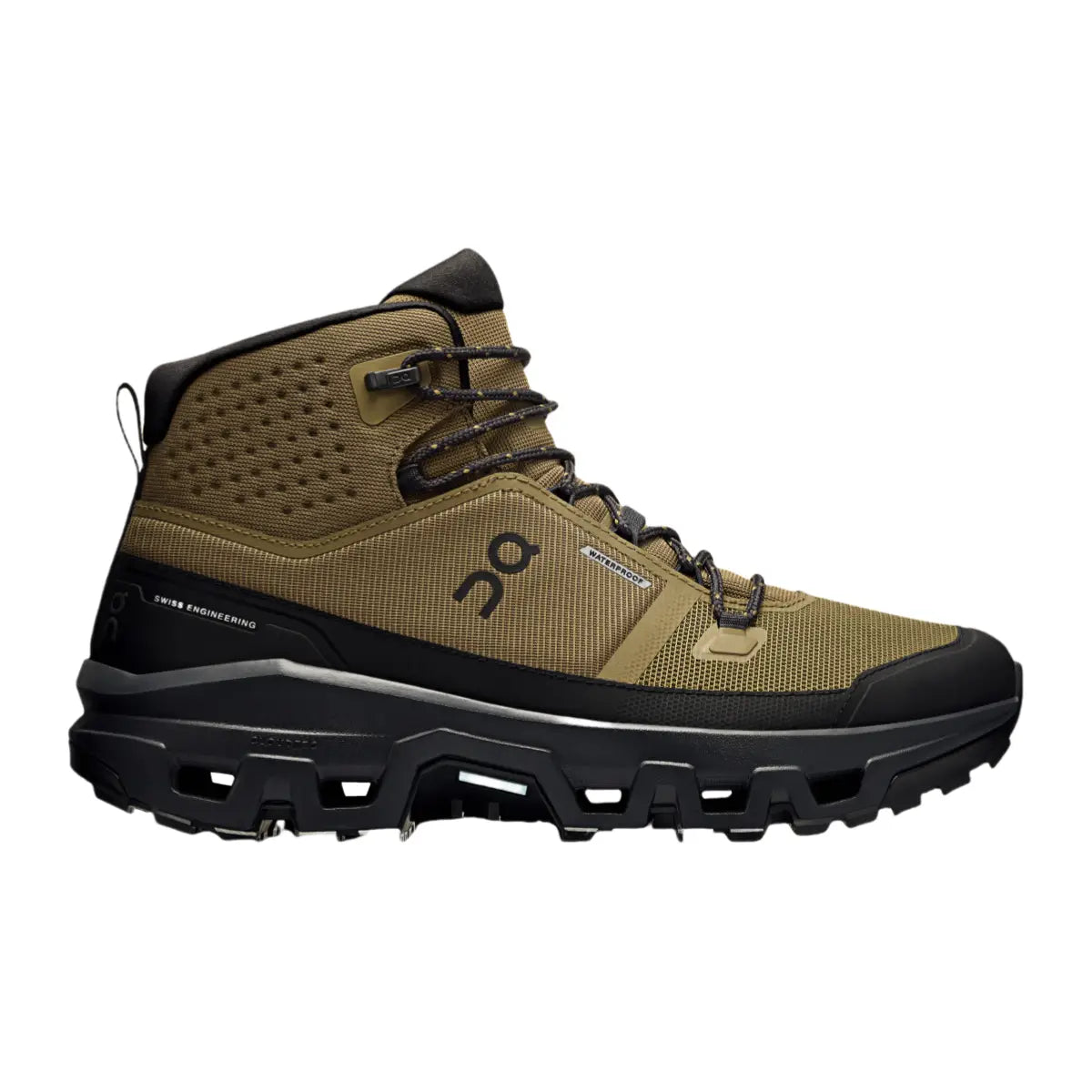 On Men's Cloudrock Mid Waterproof  Hunter/Black
