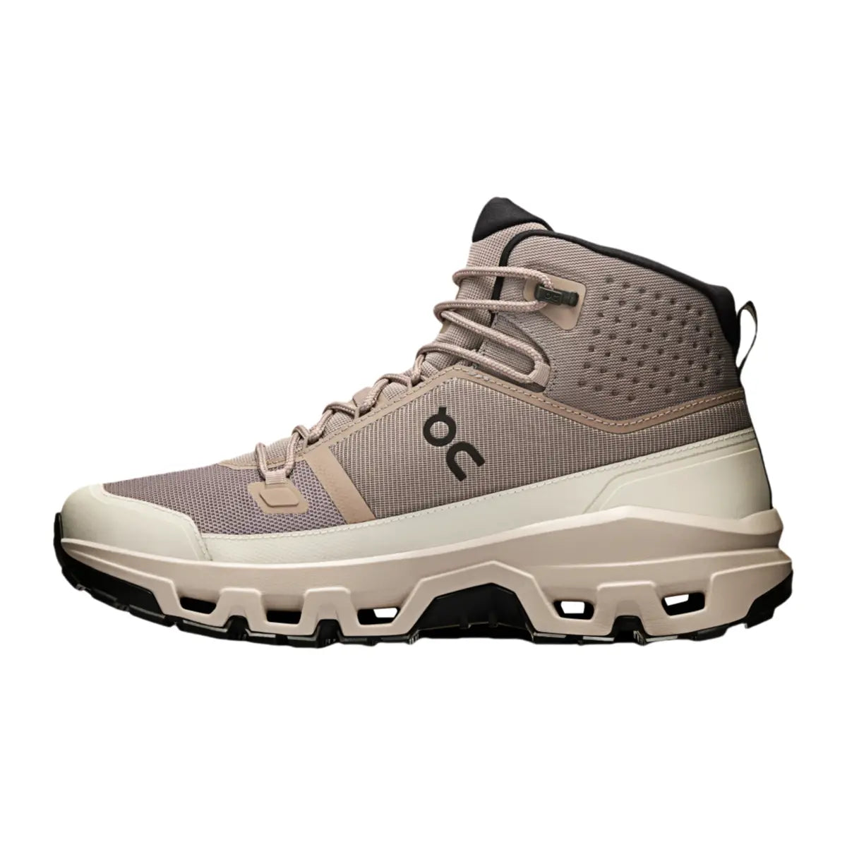 On Men's Cloudrock Mid Waterproof  Cinder/Desert
