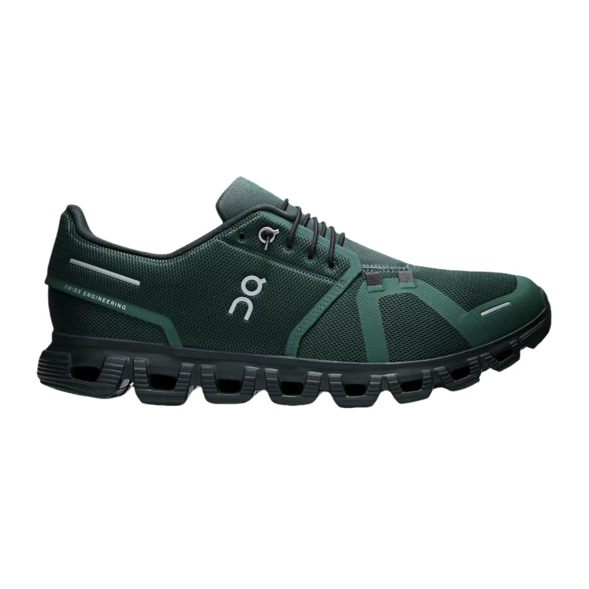 On Men's Cloud 6 Evergreen/Black