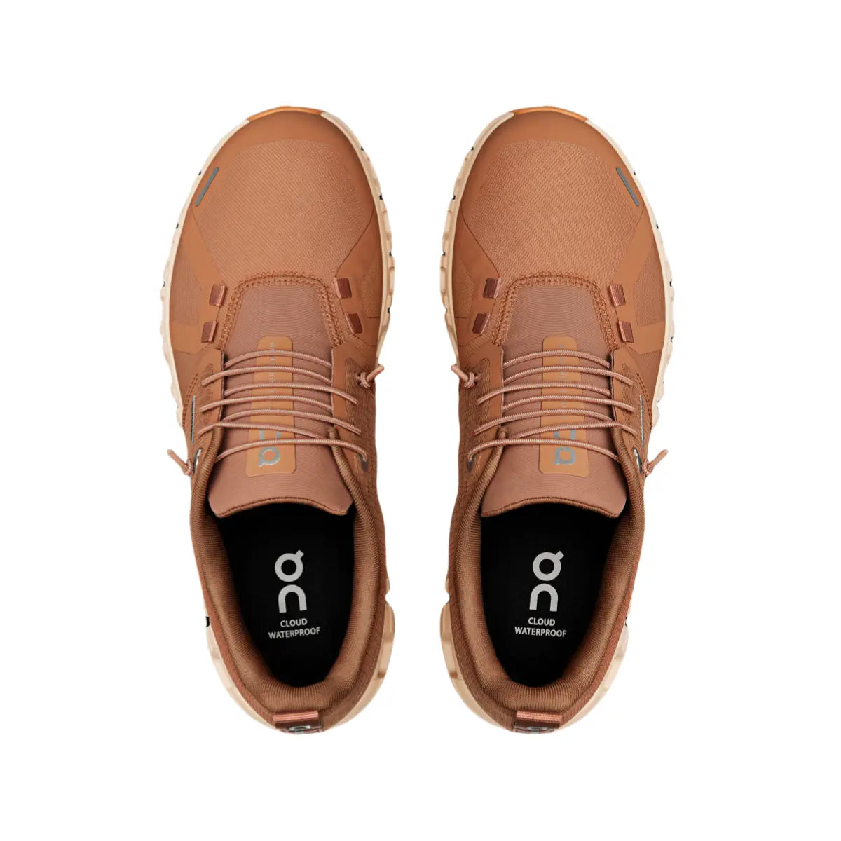 On Women's Cloud 6 Waterproof  Sandstone/Blonde