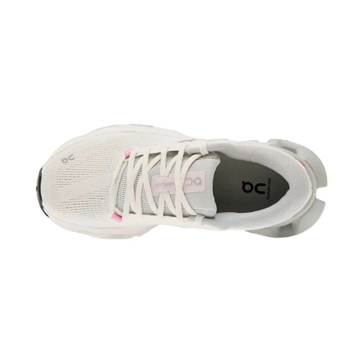 On Women's Cloudflyer 5 White/Glacier