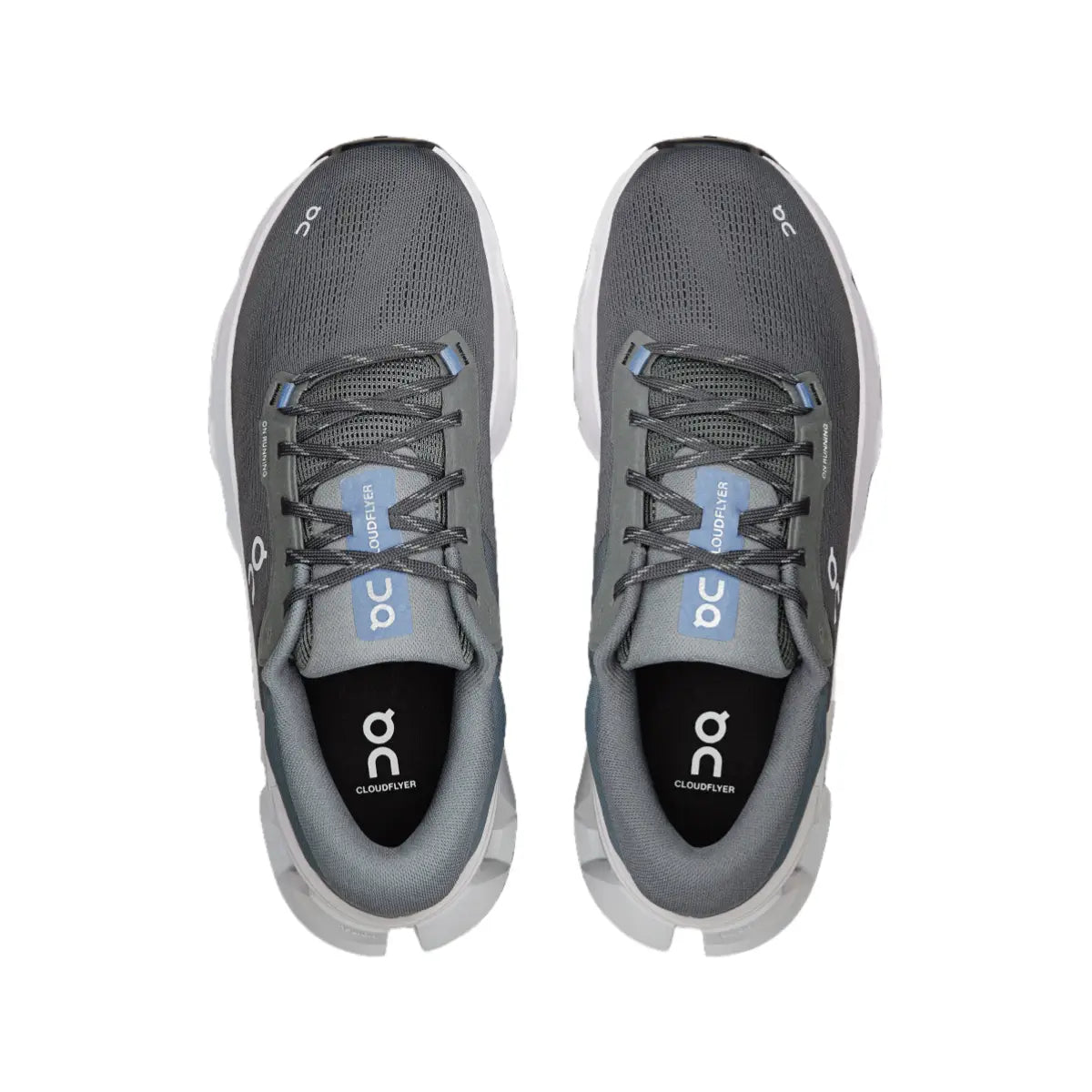 On Men's Cloudflyer 5 Stone/Glacier