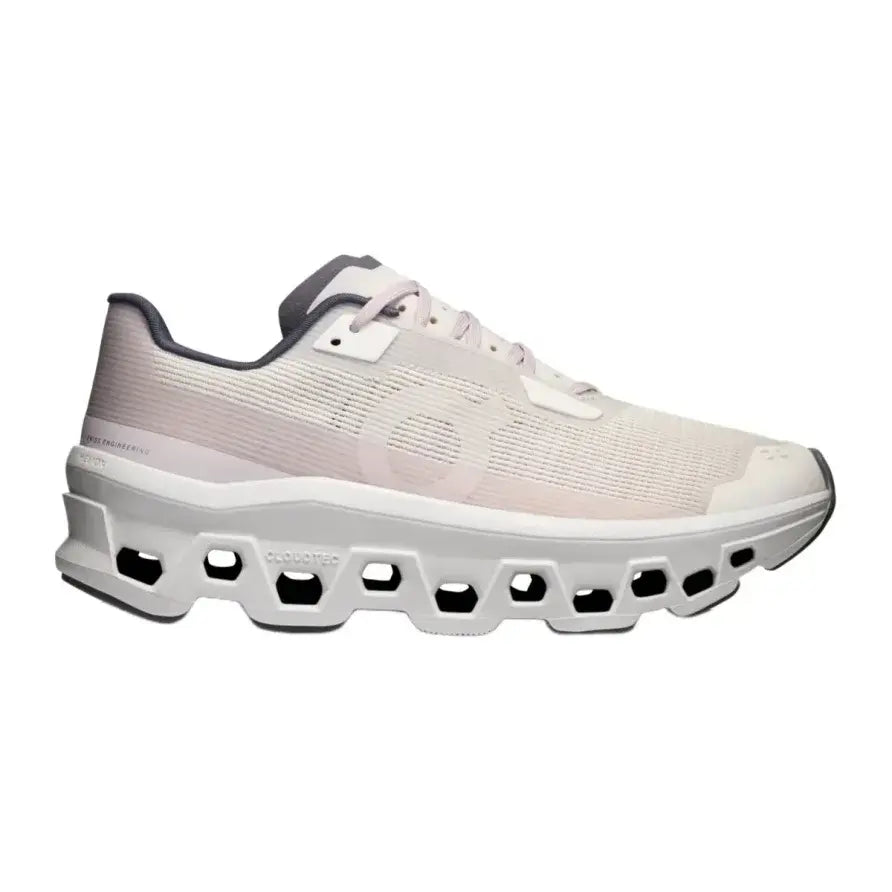On Men's Cloudmonster Void  lvory/Wolf