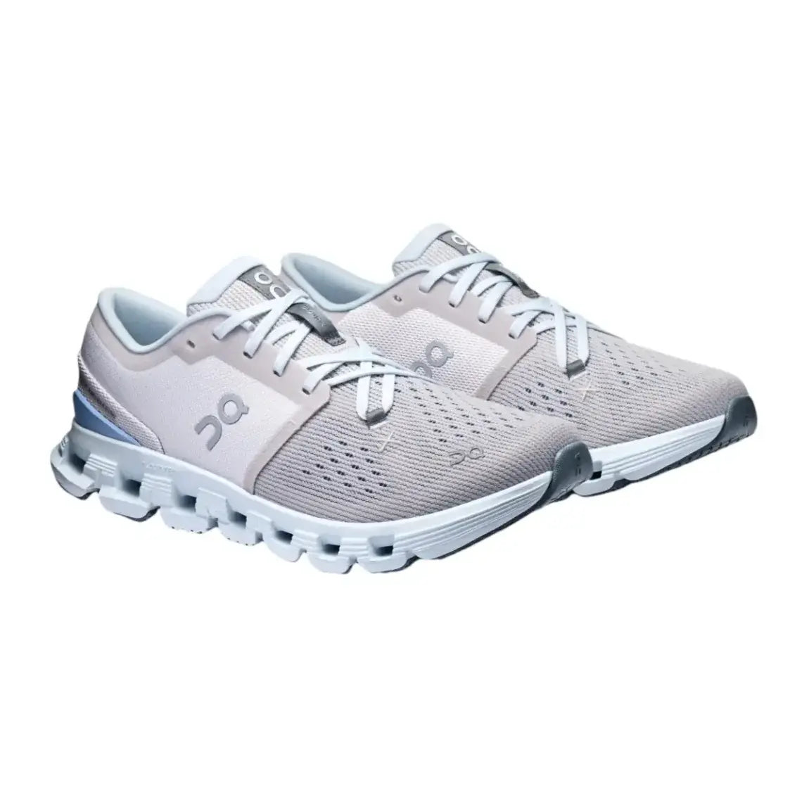 On Men's Cloud X 4  Silver/Chambray