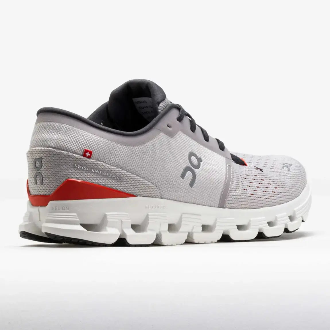 On Men's Cloud X 4  Silver/Flame