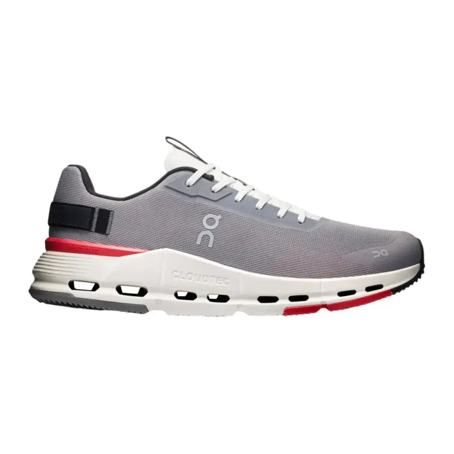 On Men's Cloudnova Form 2 Fog/Red