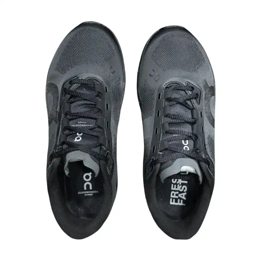 On Men's Cloudmonster Hyper  Black/Black