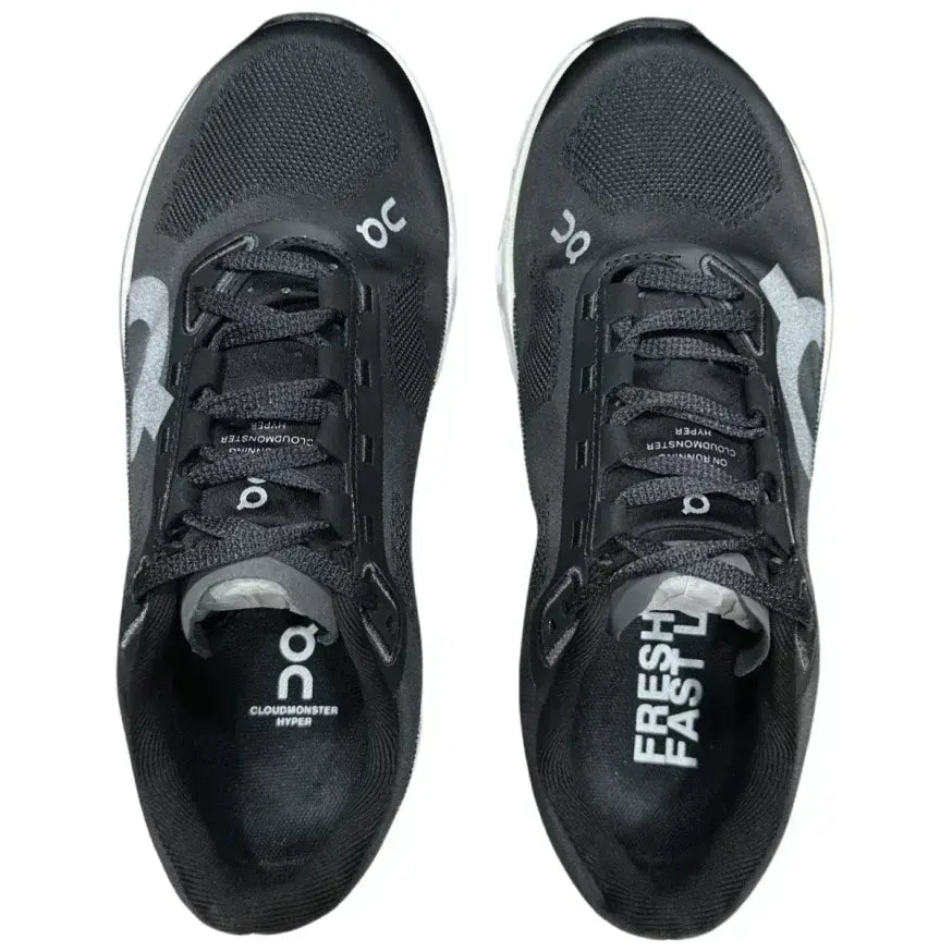 On Men's Cloudmonster Hyper  Black/White